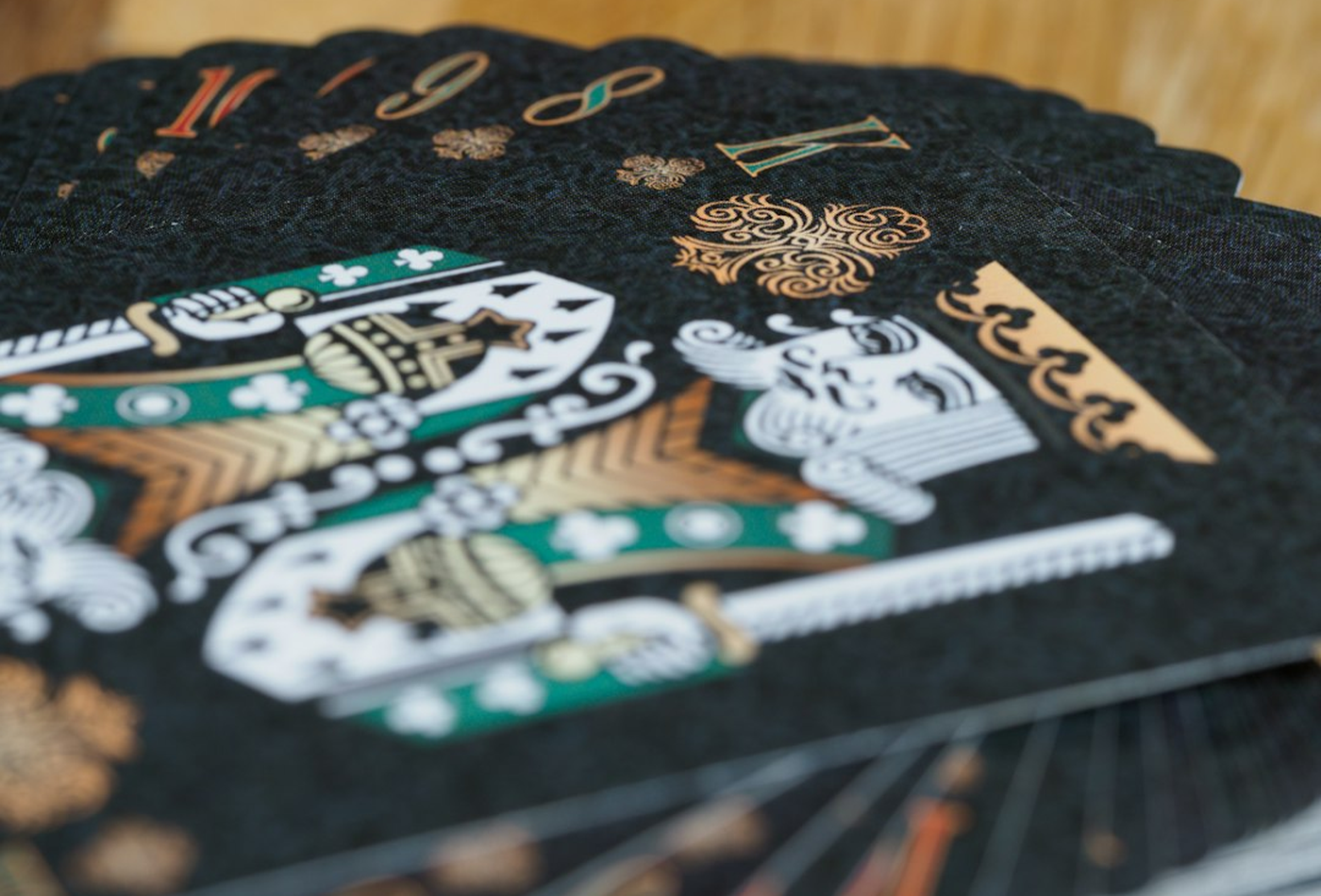 Poker-themed dinner details 1