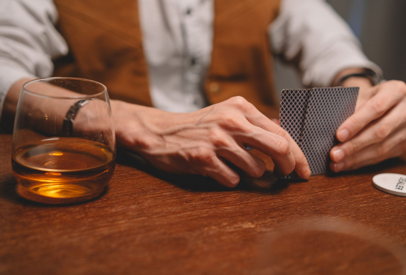 Poker-themed dinner details 2